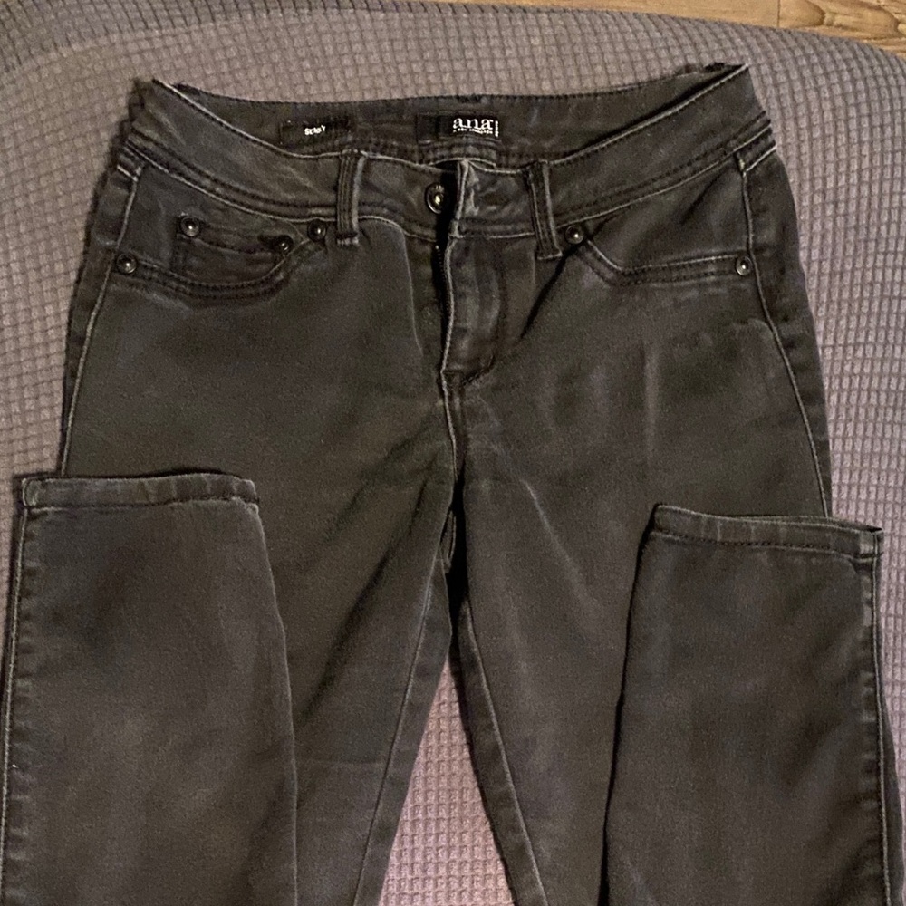 ANA Black Skinny Jeans